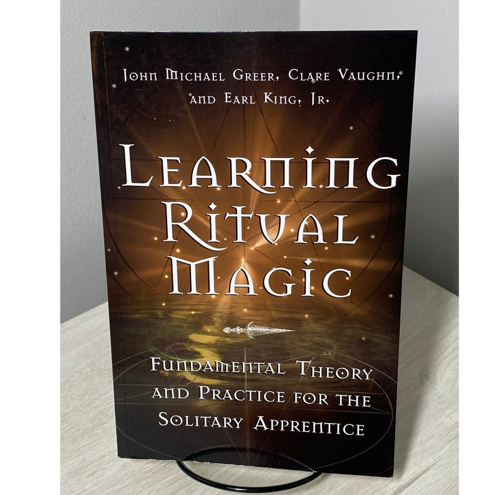 Learning Ritual Magic John Michael Greer Weiser Books Occult PB 2004 Witchcraft